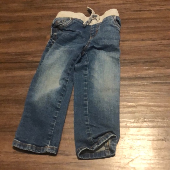 elastic top jeans